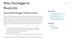 Desktop Screenshot of keyloggersoftware.biz